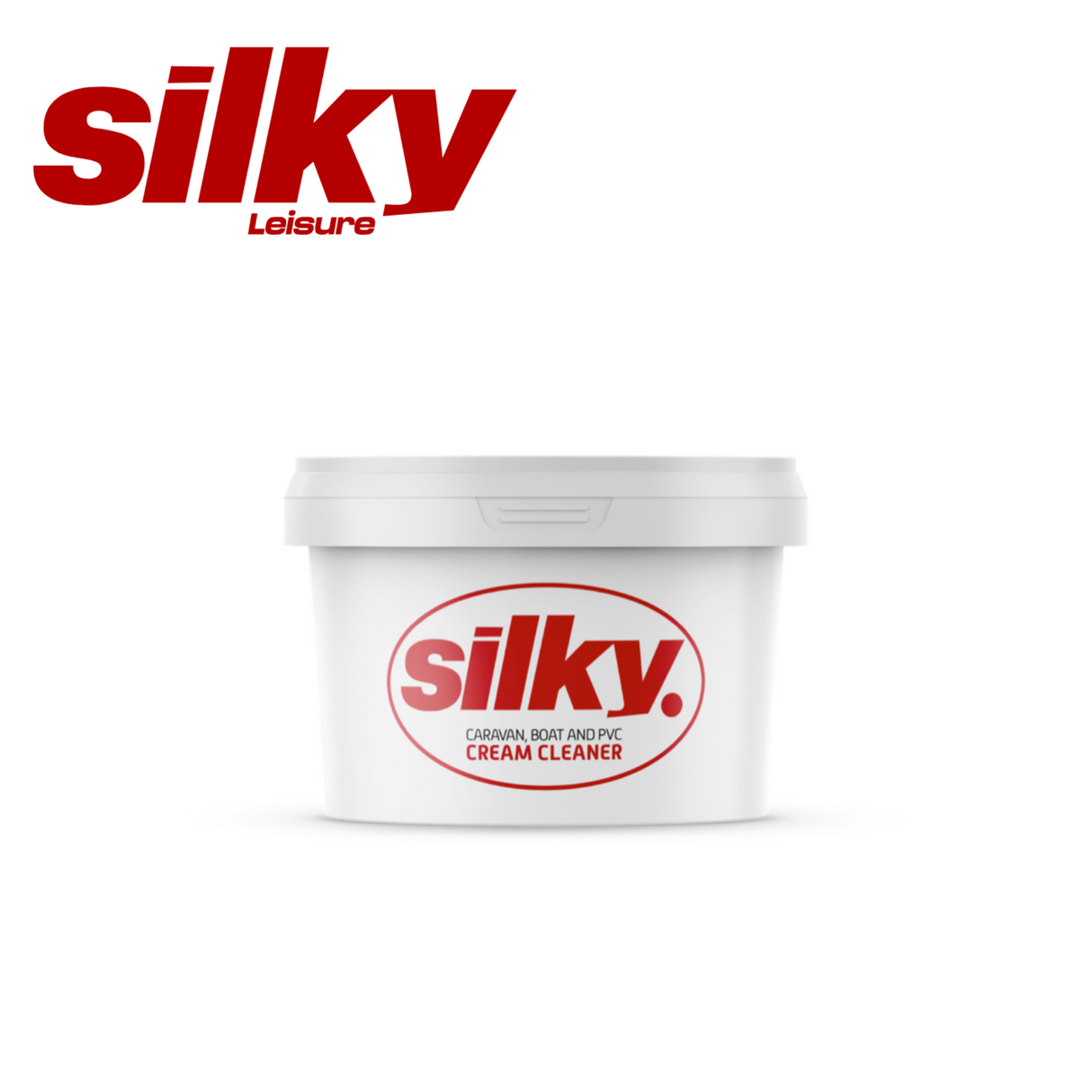 Silky Cream Cleaner for vehicles, showcasing a smooth cream texture in a clean, well-lit setting.