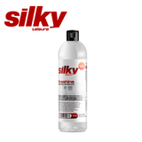 Silky Fineshine vehicle cleaner bottle with a sleek design, showcasing its label and spray nozzle against a clean background.