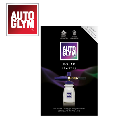 Autoglym Polar Blaster vehicle cleaner with a spray nozzle, designed for efficient rinseless car washing.