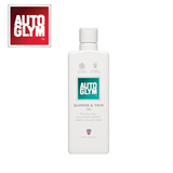 Autoglym Bumper & Trim Gel 325ml bottle on a clean surface, showcasing its sleek design for vehicle cleaning applications.