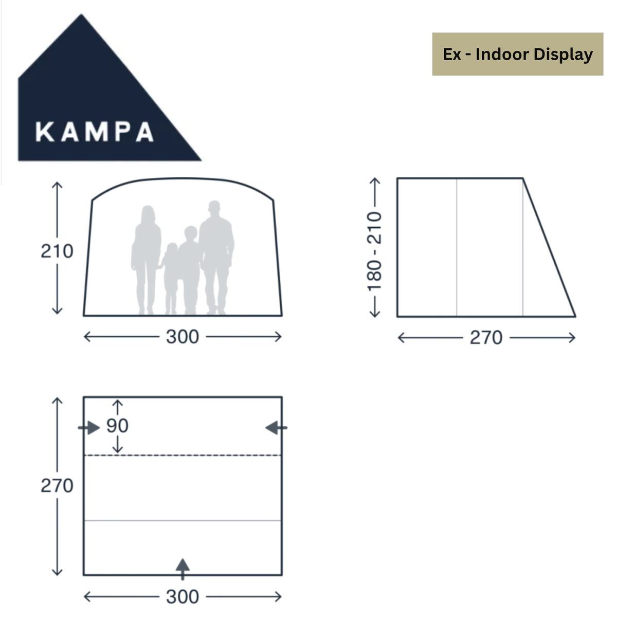 Kampa Waypoint Low