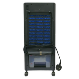 Portable 6L digital air cooler by Air Cooler showing sleek design and control panel for cooling and air circulation.