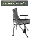 Outdoor Revolution Amalfi single arm rest chair with a comfortable design, set against a natural outdoor backdrop.