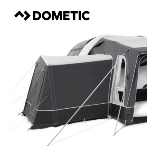 Dometic Residence Air Tall Annexe with inner tent, showcasing spacious design for all-season camping comfort.