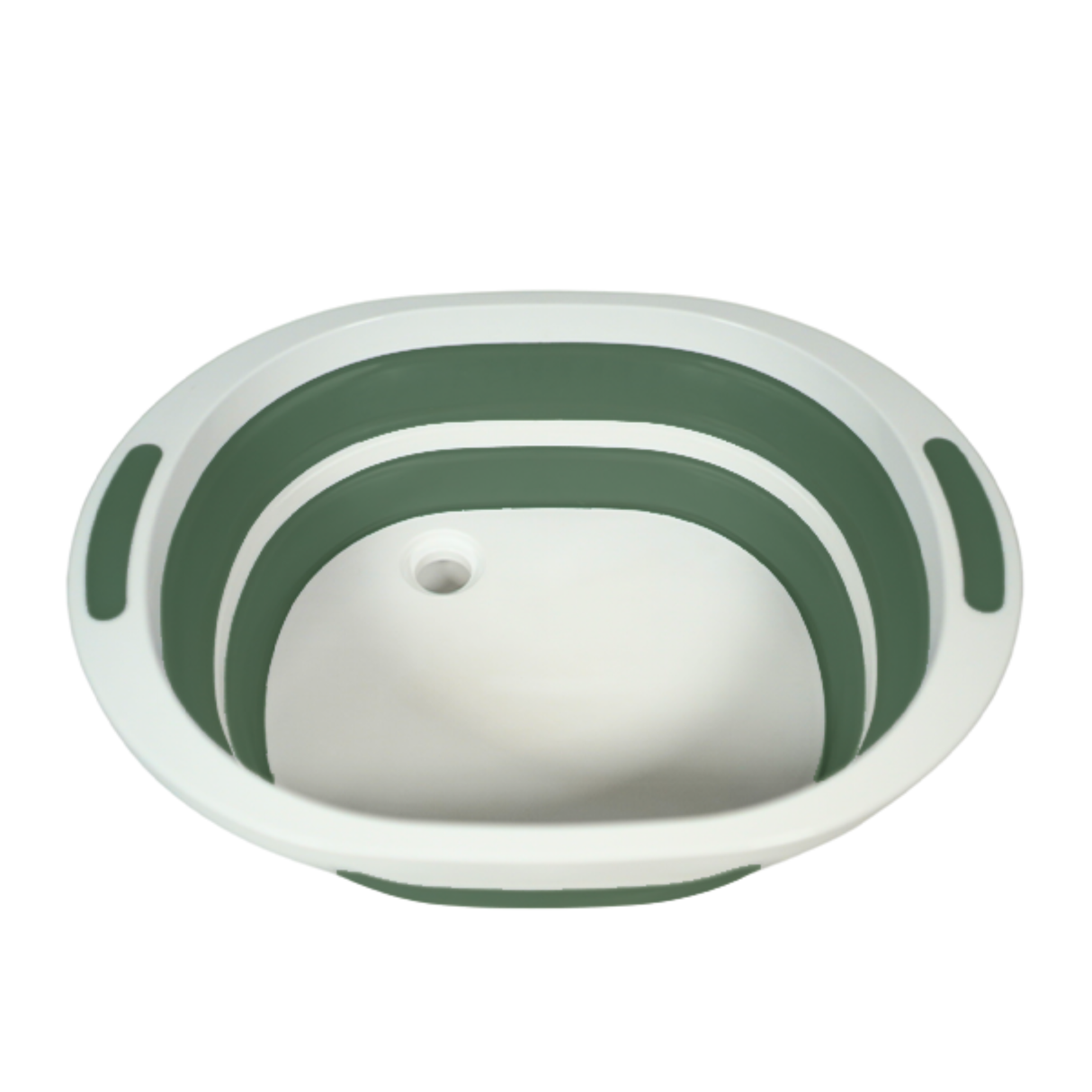 Pack and Go Collapsible Sink with Cutting Board shown folded with the sink and cutting board visible in a compact, portable design.