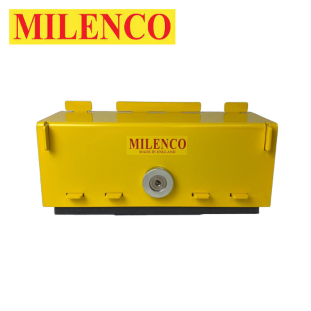 Milenco BC Locks featuring a sturdy design for securing bikes and outdoor equipment.