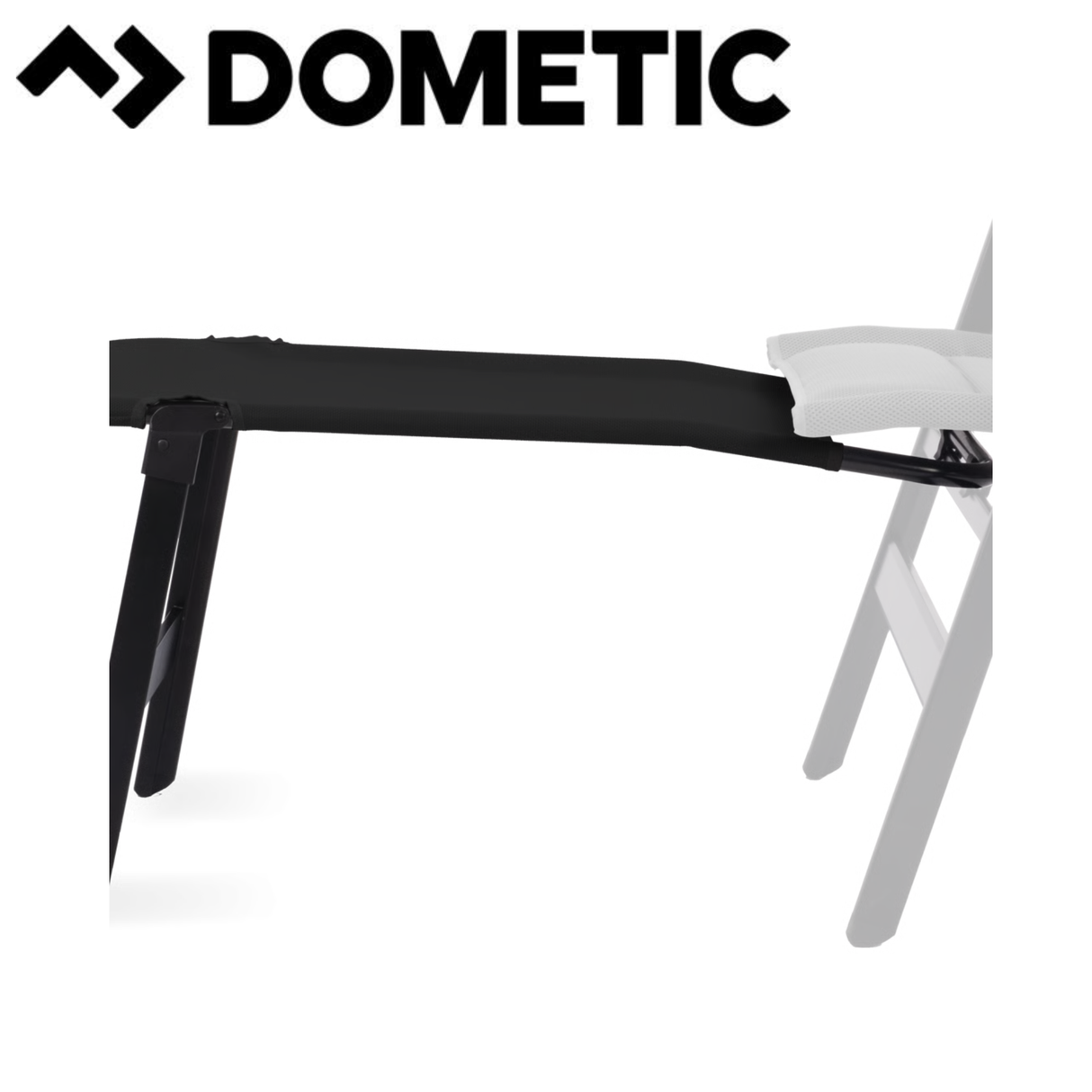 Dometic Piedmonte Black Footrest for Dometic Cortina and Florence Chairs