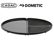 Cadac Dometic Grill 2 Braai with two grilling surfaces and stainless steel construction for outdoor barbecue cooking.