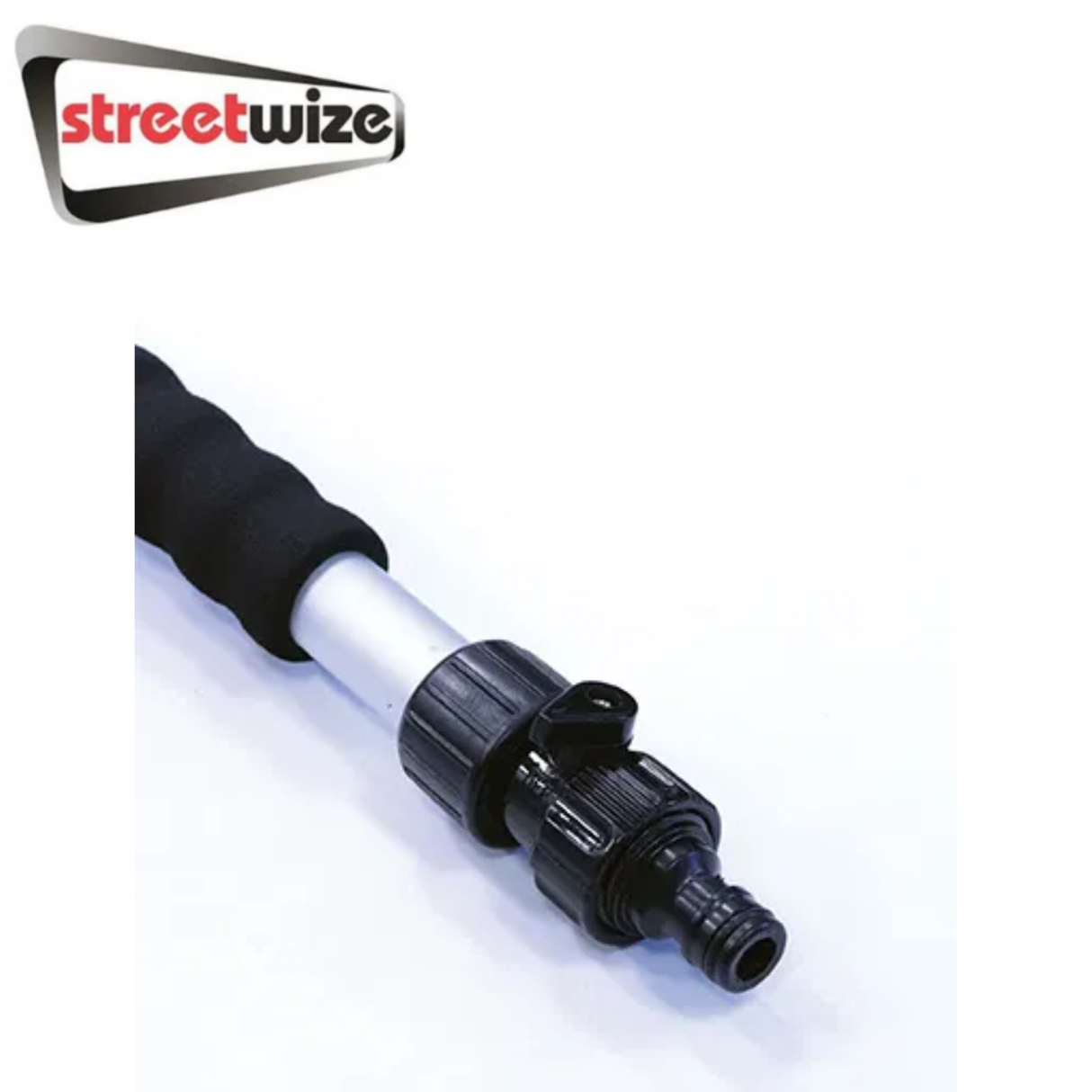 Streetwize Extending Wash brush with Squeegee