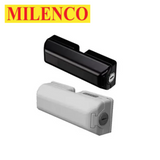 Milenco van door lock in black, showcasing a single lock with key for secure van access.