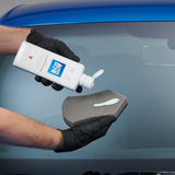 Autoglym Car Glass Polish 325ml bottle with label, designed for cleaning and enhancing vehicle glass surfaces.
