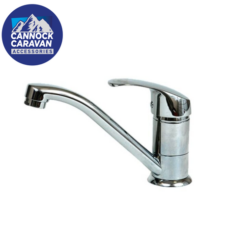 Chrome Cara L180 mixer tap showcasing sleek design and modern features for kitchen or bathroom use.