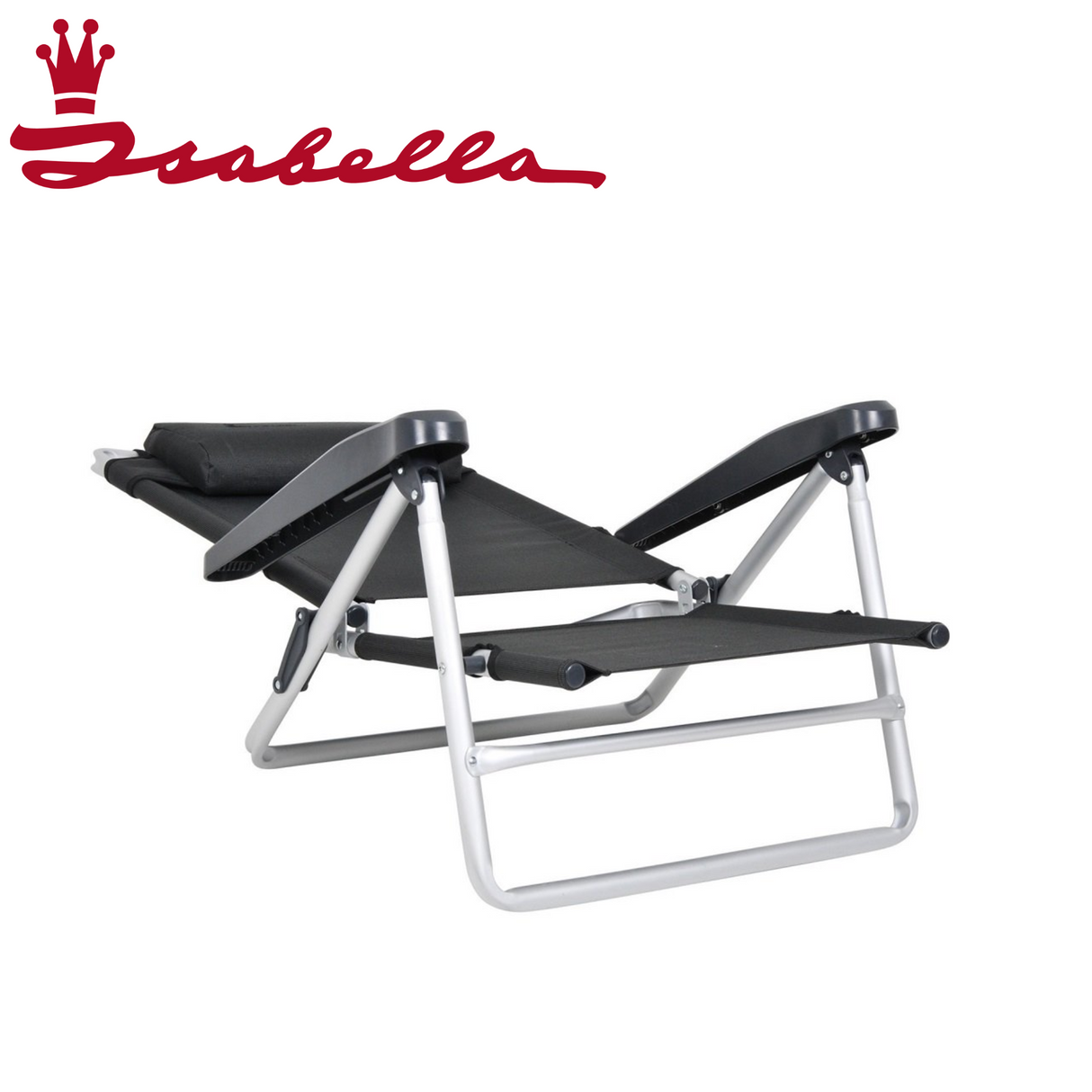 Isabella beach chair in a vibrant color, featuring a lightweight frame and fabric designed for outdoor relaxation.