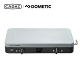 Cadac Dometic 2 Cook 2 Classic Stove, a portable gas BBQ with double burners and sleek, compact design.