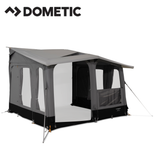 Dometic Club Air Tour 330 S camping air conditioner unit with vents and control panel visible in the image.