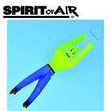 Colorful Spirit of Air Cloud Dude windsock with a playful cloud figure, showcasing vibrant design and fabric movement.