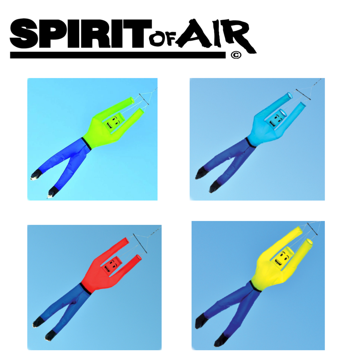 Colorful Spirit Of Air Cloud Dude windsock with a whimsical cloud and face design, perfect for outdoor decoration.