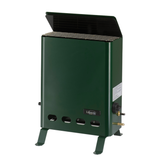 Eden Greenhouse Heater 2 kW, compact electric heater with digital display and adjustable thermostat for greenhouse warmth.