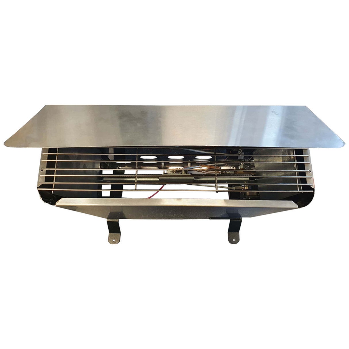 Eden Pro greenhouse heater in green, compact design with control panel, ideal for maintaining temperature in indoor gardens.