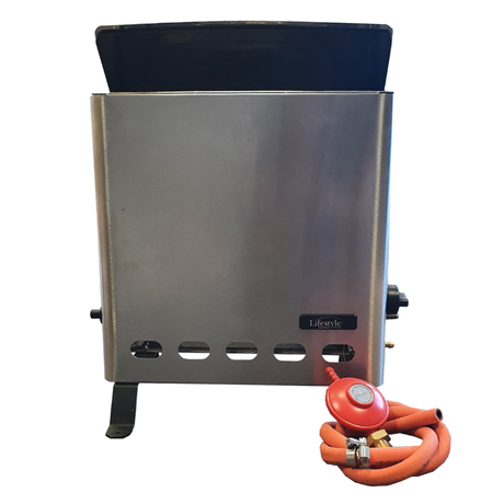 Eden Pro Greenhouse Heater, a compact greenhousing heater from Eden, with thermostat controls and safety features.