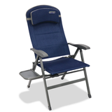 Quest Leisure Ragley Pro Comfort Reclining Chair with padded armrests and plush fabric, designed for relaxing comfort.