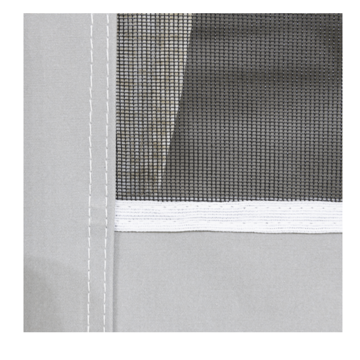 Dometic Pop Air Tour air awning set up at a campsite, showcasing its spacious design and durable fabric.