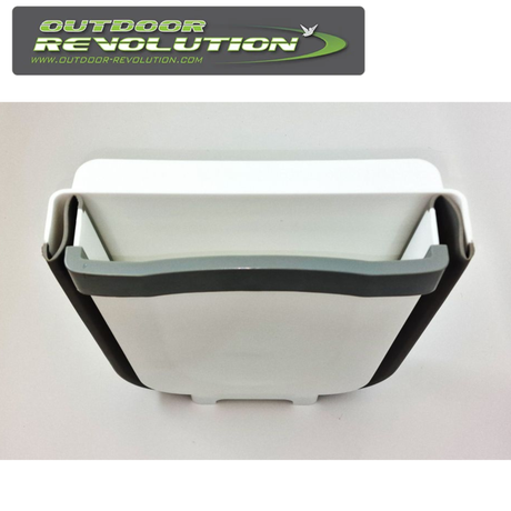 Outdoor Revolution 9L Folding Bin in a compact, versatile design for outdoor and storage use.