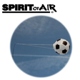 Spirit of Air football windsock with bright colors and football design, ideal for outdoor sports decor or game day decoration.