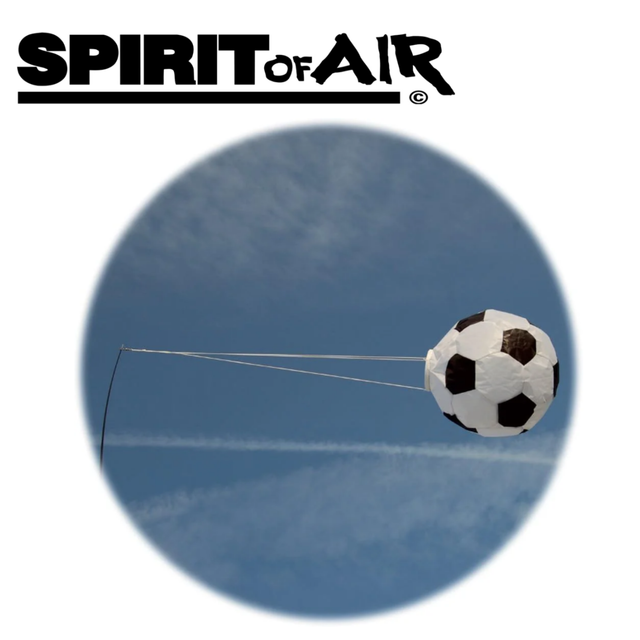 Spirit of Air football windsock with bright colors and football design, ideal for outdoor sports decor or game day decoration.