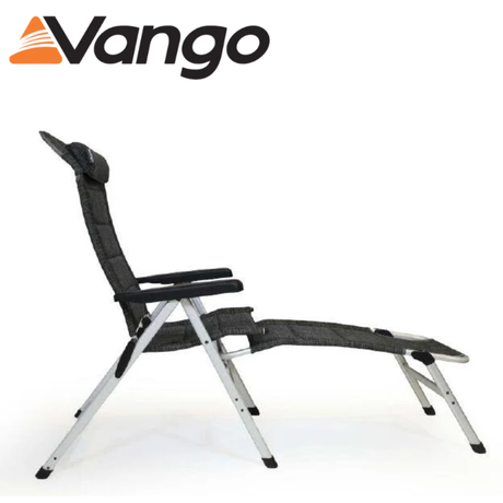 Vango Tuscany Footstool with plush fabric and wooden legs, designed for comfortable sitting and stylish home decor.