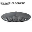 Cadac Dometic BBQ grid plate showing a metal cooking grid with a grid pattern, designed for outdoor grilling and barbecues.