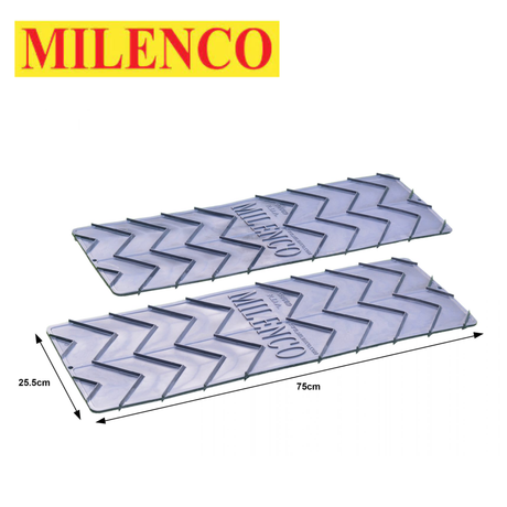 Milenco Extra Wide Grip Mat 2752 with textured surface for enhanced grip and stability on various surfaces.
