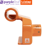 Purpleline Saracen Al-ko Gullwing Hitch Lock for caravans, featuring a robust design and secure locking mechanism.