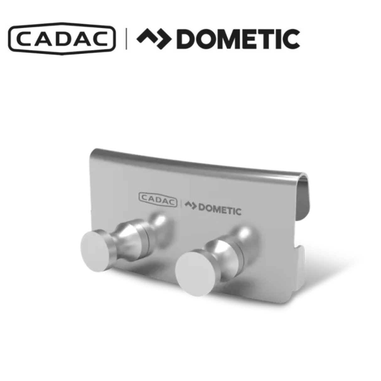 Cadac Dometic utensil holder with multiple compartments for kitchen utensils, made of durable material, mounted on a wall.