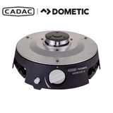 Cadac Dometic Safari Chef 30 HP Deluxe outdoor camping stove with multiple burners and compact design.