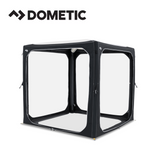 Dometic Air Hub featuring a sleek design, portable structure, and integrated connectivity for outdoor use.