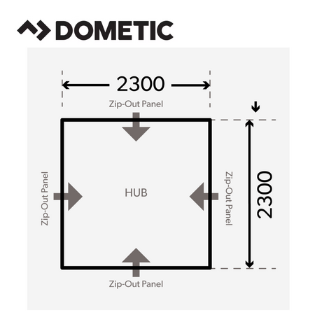 Dometic Air Hub featuring a sleek design and user-friendly interface for efficient air circulation.