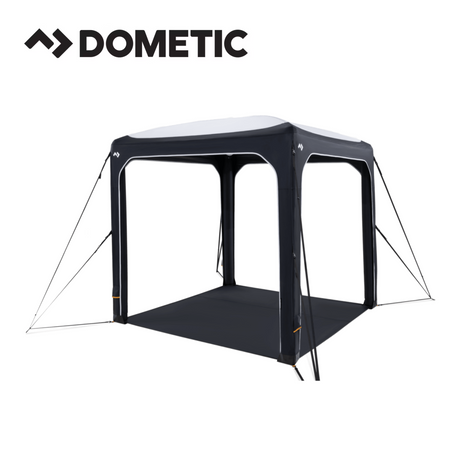 Dometic Air Hub 2 device with sleek design, showcasing control panel and ventilation features for air management.