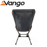 Vango Micro Lux Tall chair in Indi Ink fabric with a compact, lightweight design for outdoor and camping use.