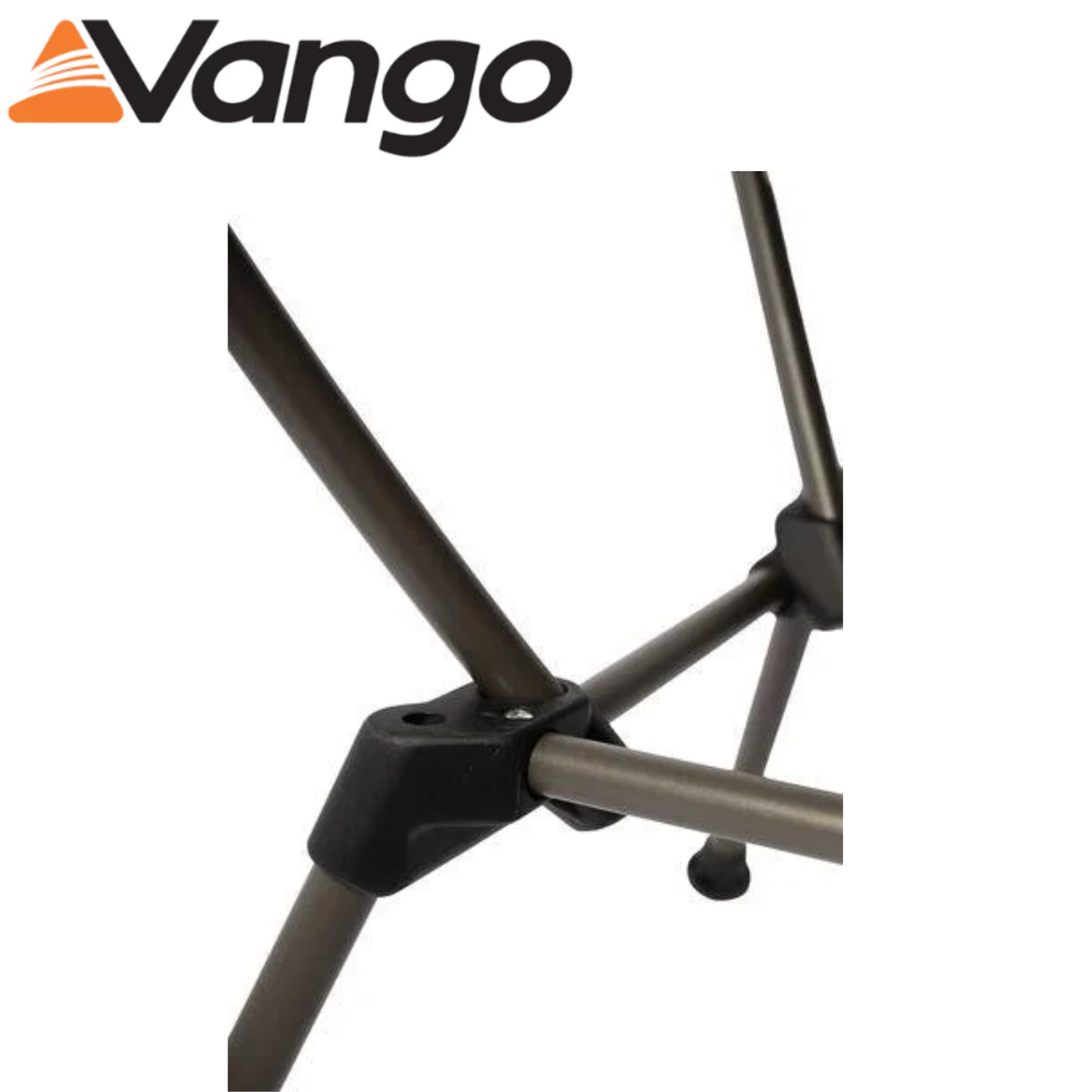 Vango Micro Lux Tall chair in Indi Ink fabric, lightweight and portable camping chair with high back support.