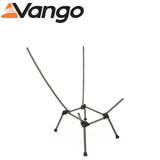 Vango Micro Lux Tall chair in Indi Ink fabric, featuring a compact design with a sturdy frame and comfortable seating.
