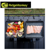 RidgeMonkey Connect Sandwich Toaster XL Induction Edition with non-stick plates and sturdy handle for easy toasting.
