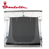 Isabella Inner Tent in dark grey, measuring 200 x 140 x 165cm, showcasing its spacious interior and design features.