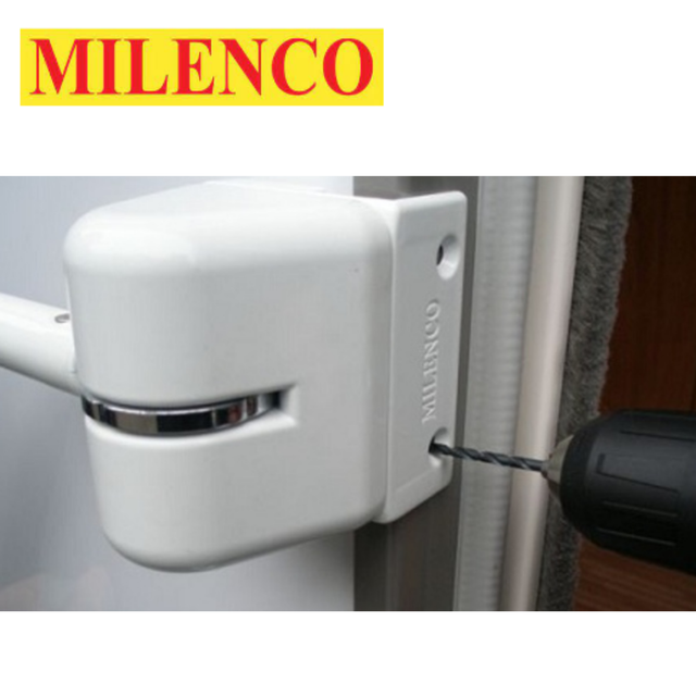 Milenco handrail frame mounting kit 2653 with various fittings and components for secure handrail installation.