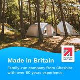 Leisuretime blue toilet fluid bottle with a vibrant blue label, designed for effective toilet cleaning and odor control.