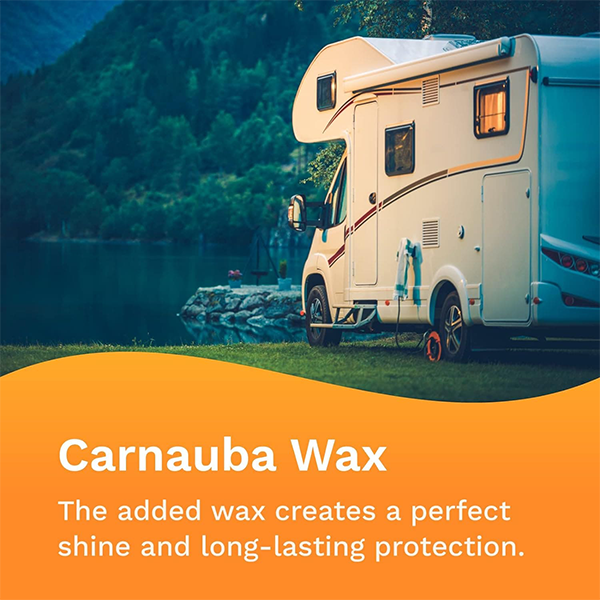 Leisuretime WASH 3-in-1 Cleaner bottle on a clean surface, showcasing its versatile vehicle cleaning features.