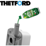 Thetford 145 Porta Potty Qube Portable Toilet with a compact design and ergonomic features for outdoor use.