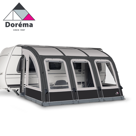 Dorema Magnum Air Force All Season Roof Liner, showcasing its durable fabric and design for optimal insulation and protection.