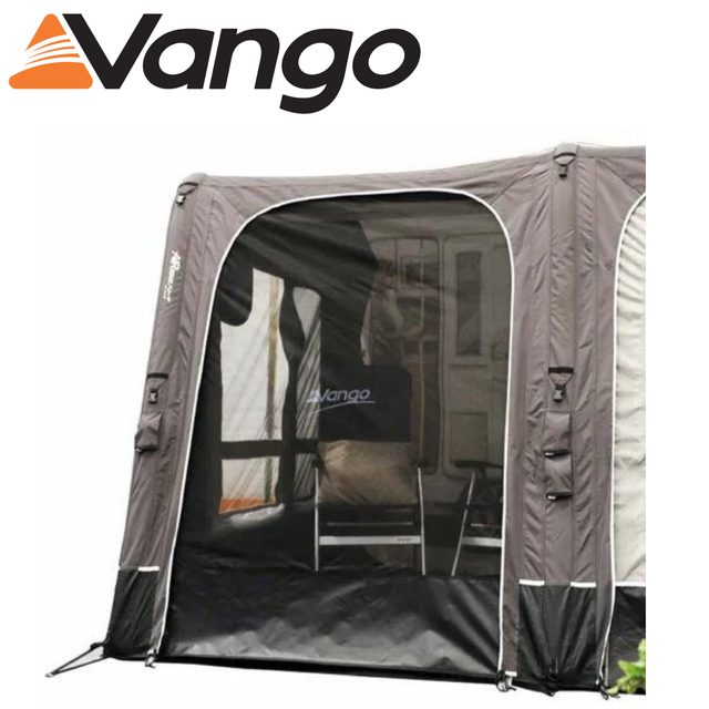 Vango Riviera 390 front mesh door set MD205 featuring durable mesh fabric and a sleek design for camping tents.