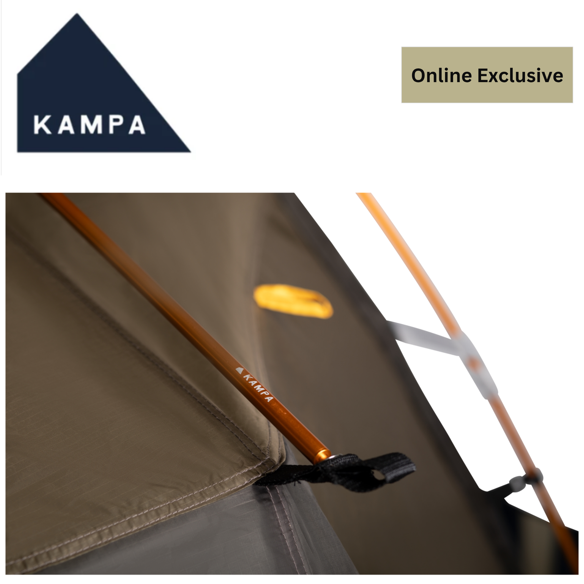 Kampa Mossborn - K 3 Person Tent